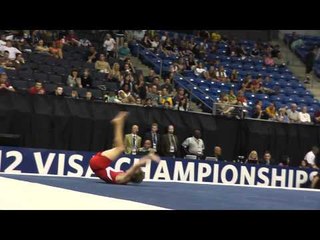 Wyatt Baier - Floor - 2012 Visa Championships - Sr. Men - Day 1
