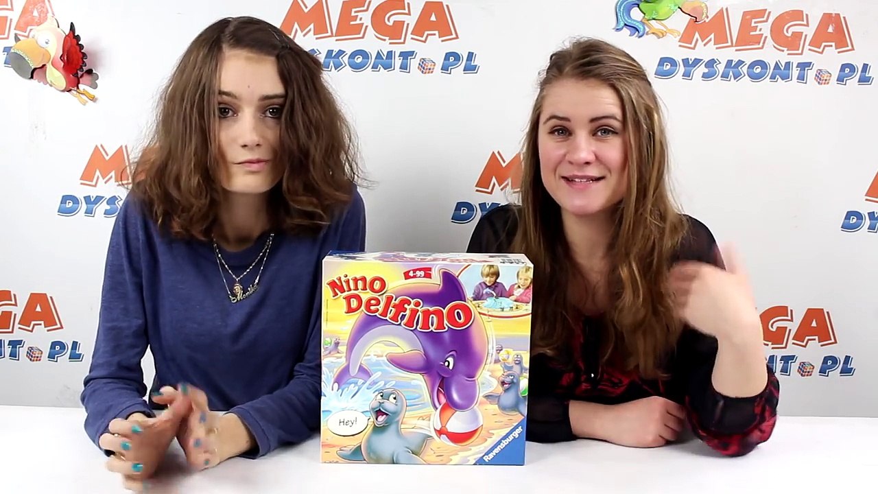 Nino Delfino - Donieś Piłeczki! - Gry Planszowe dla dzieci - Ravensburger
