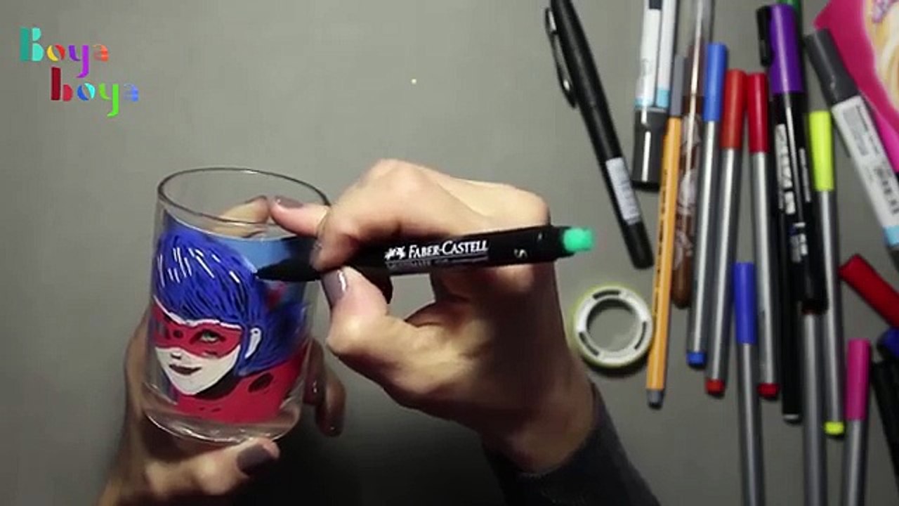 Mucize Uğur Böceği Kalemlik Yapımı - Boya Boya