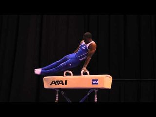 Marvin Kimble -- Pommel Horse -- 2012 Visa Championships -- Jr. Men -- Day 2