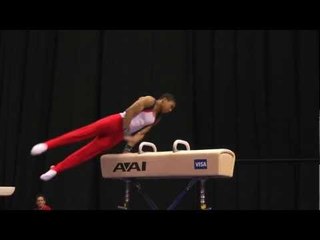 Chandler Eggleston -- Pommel Horse -- 2012 Visa Championships -- Jr. Men -- Day 2