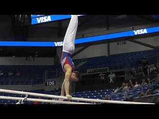 Dylan Ellsworth - Parallel Bars - 2012 Visa Championships - Jr Men - Day 2