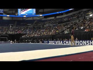 Jessica Wang - Floor - 2012 Visa Championships - Jr. Women - Day 2