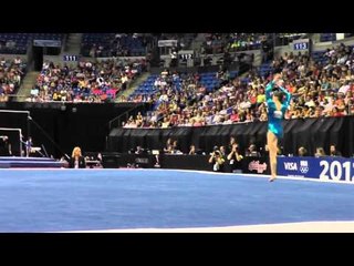 Megan Skaggs - Floor - 2012 Visa Championships - Jr. Women - Day 2