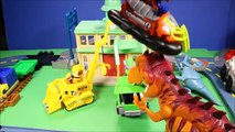 New PAW PATROL Rockys City Hall Rescue /Jurassic World Dinosaurs Unboxing WD Toys