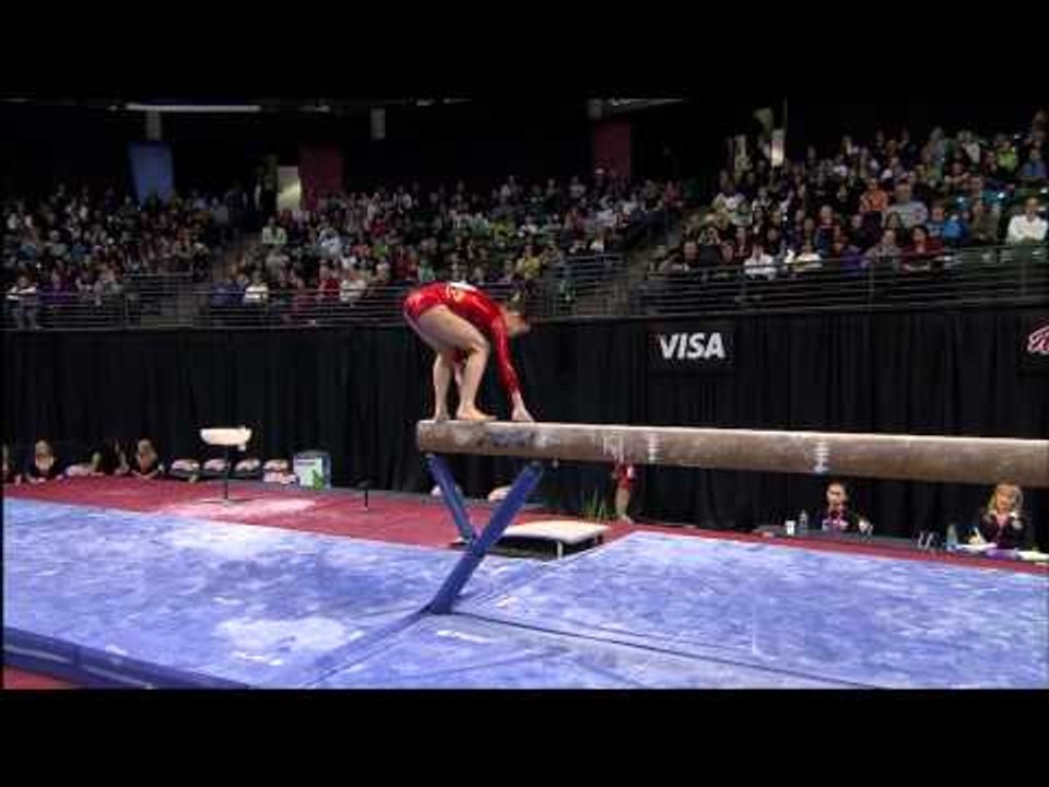 Nina Lou - Beam - 2012 Kellogg's Pacific Rim Ch...