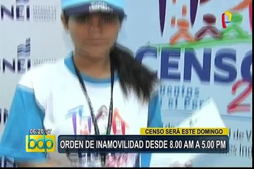 Censo 2017: mientras dure todos estamos obligados a permanecer en nuestras viviendas