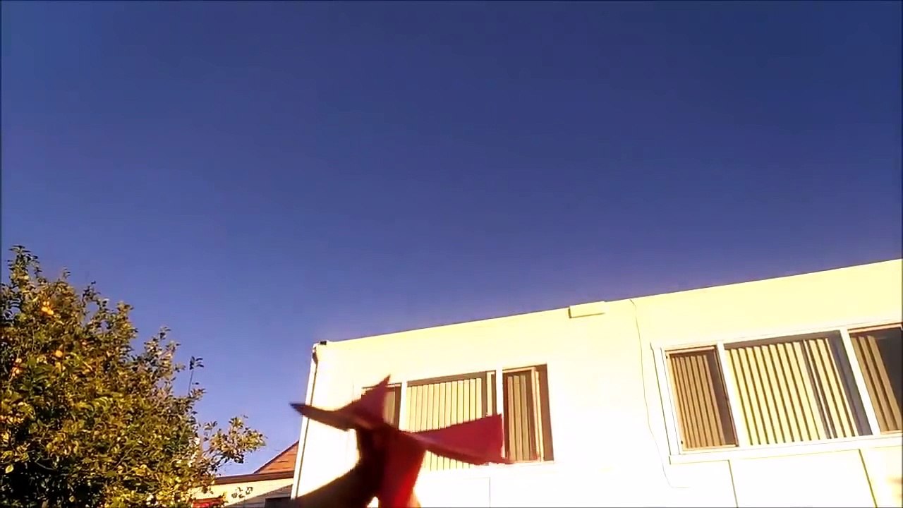 How to make a paper airplane BOOMERANG - Paper Plane that FLIES BACK to You | Sun Fighter