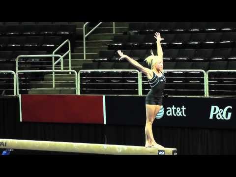 Nastia Liukin - Balance Beam - 2012 U.S. Olympic Trials Podium Training