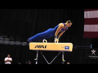 Jake Dalton - Pommel Horse - 2013 P&G Championships - Sr. Men - Day 2