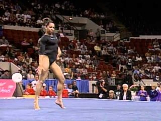 Tasha Schwikert - Floor Exercise - 2003 U.S. Gymnastics Championships - Women - Day 1