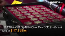 Cryptocurrency market cap tops $147 billion for the first time