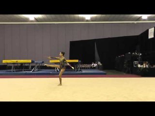 Emily Rakhnyansky - Clubs - 2012 Rhythmic Nationals - Junior - Day 1