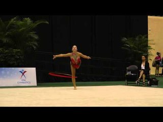 Polina Kozitskiy - Hoop - All-Around Final - 2013 U.S. Rhythmic Championships