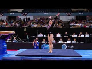 Mackenzie Brannan - Vault 2 - 2013 Nastia Liukin Cup