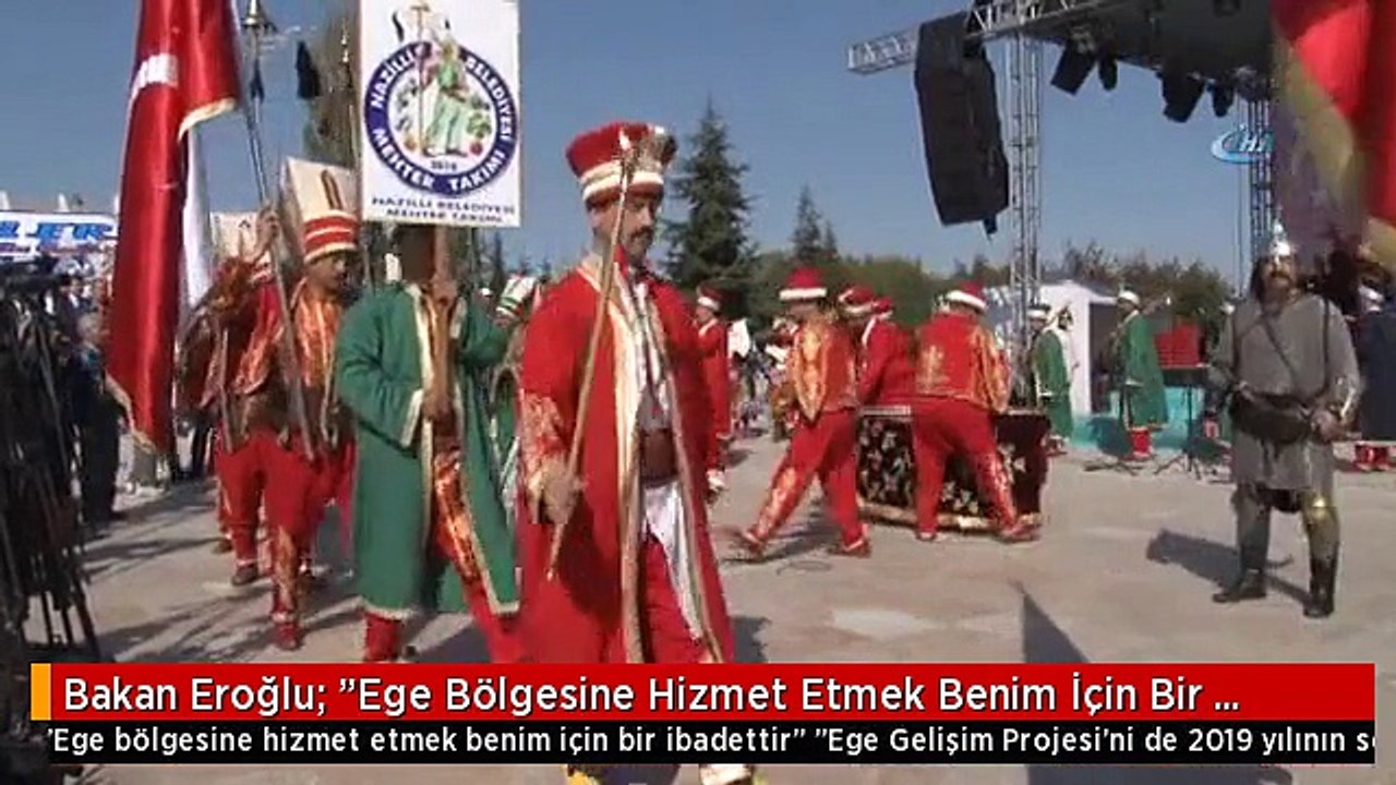 Bakan Eroğlu: "Ege Bölgesine Hizmet Etmek Benim İçin Bir İbadettir"