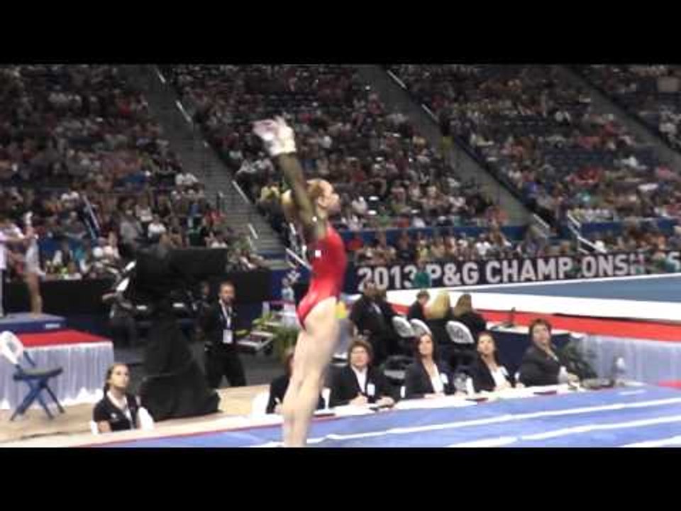 Emily Gaskins - Vault - 2013 P&G Championships - Jr. Women - Day 2
