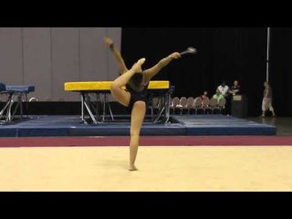 Leora Feldman - Clubs - 2012 Rhythmic Nationals - Day 1