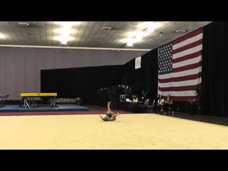 Elina Nikerina - Clubs - 2012 Rhythmic Nationals - Jr Day 2