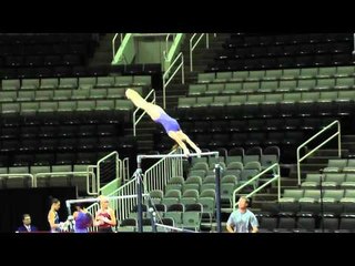 Rebecca Bross - Uneven Bars - 2012 U.S. Olympic Trials Podium Training