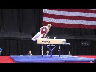 Cameron Bock - Pommel Horse - 2014 P&G Championships - Jr. Men Day 1