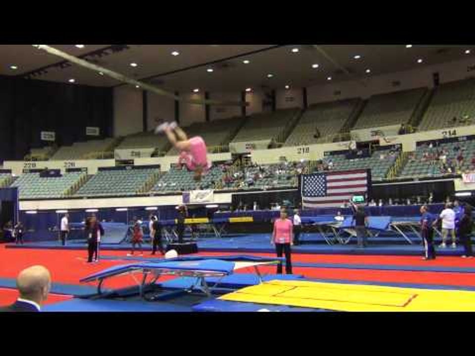 Kristin Day - Double Mini 2 - 2012 U.S. T&T Elite Championships - Senior Prelims