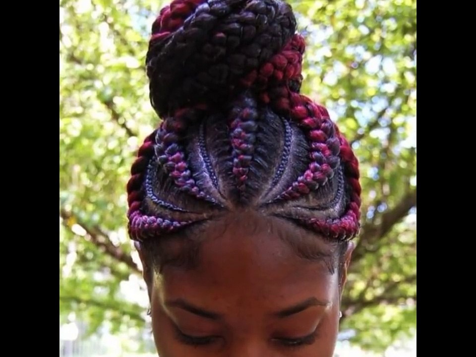 Straight Back Braids : Best Hairstyles For Beautiful Ladies