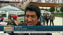 Bolivianos exigen la extradición del expresidente Sánchez de Lozada