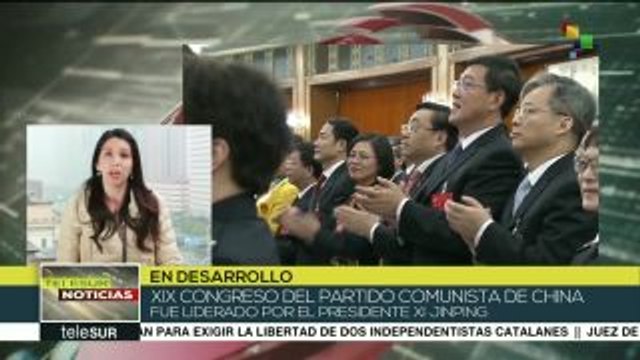 Xi Jinping inaugura el XIX Congreso del Partido Comunista de China