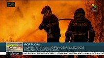 Asciende a 41 la cifras de fallecidos por incendios en Portugal