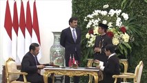 أمير دولة قطر يختتم زيارته الرسمية لإندونيسيا