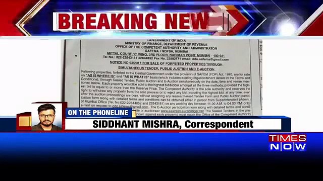 Govt Puts Advertise In Newspapers To Auction Dawood Ibrahim%27s Properties