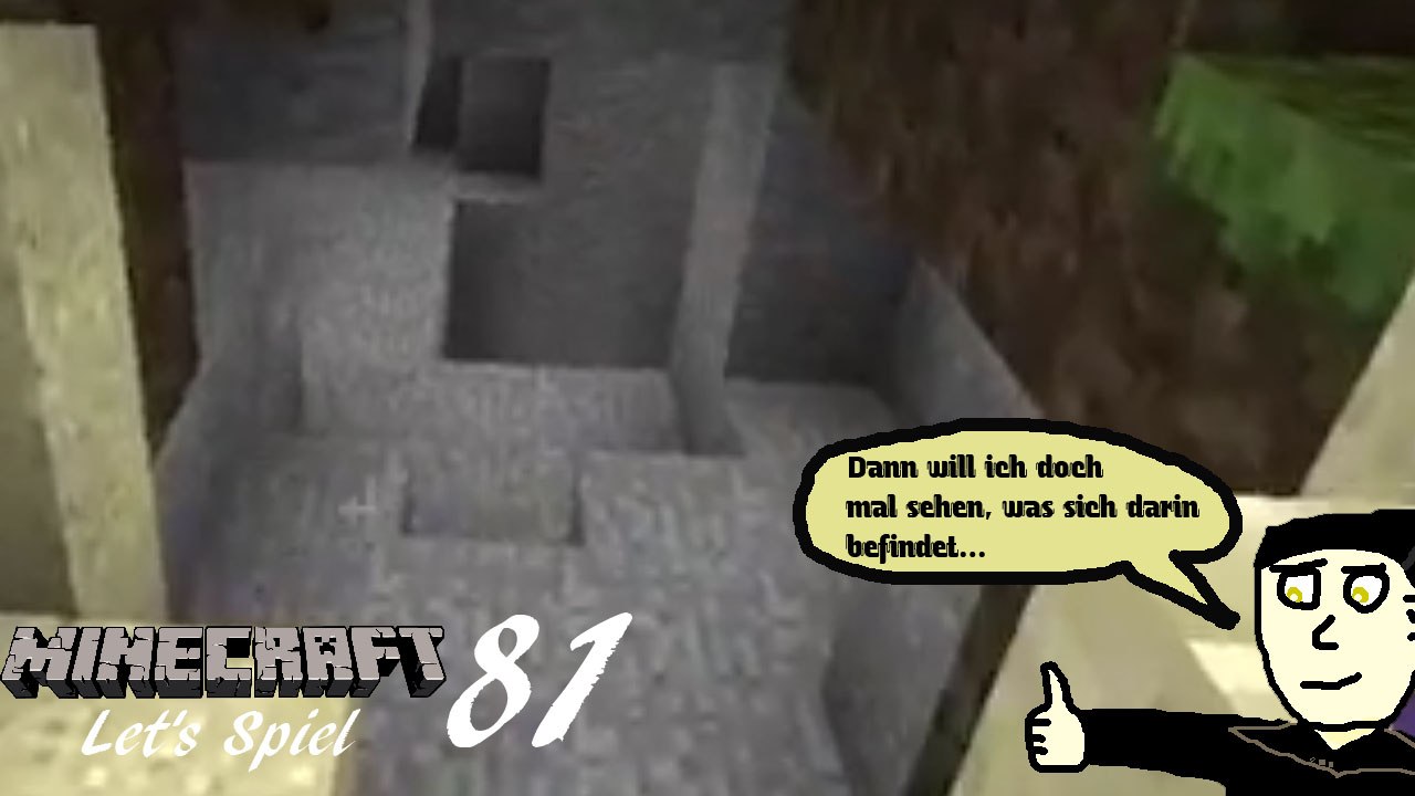 Minecraft 'Let's Spiel' (Let's Play) 81: Die Höhle