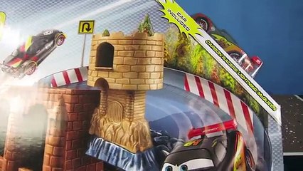 NEW DISNEY PIXAR CARS 2 CARBON RACERS RACE TRACK NURBURGRING COURSE GERMANY DRIFT RACING