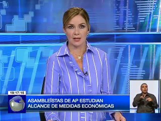 Asambleístas de Alianza País estudian alcance de medidas económicas