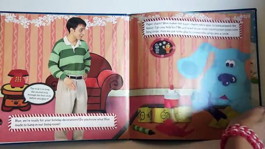 Blues Clues Holiday Book for Kids to Read Along - video dailymotion