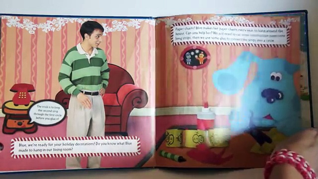 Blues Clues Holiday Book for Kids to Read Along