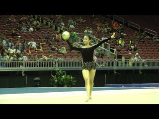 Andria Gao - Ball Final - 2014 USA Gymnastics Championships