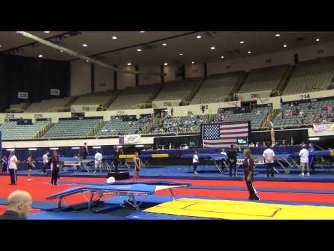 Erin Jauch - Double Mini - 2012 U.S. T&T Elite Championships - Senior Prelims
