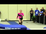Kristen Bowman - Double Mini Finals Pass 1 - 2014 USA Gymnastics Championships