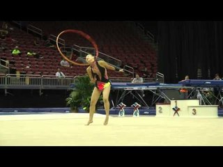 Regina Yu - Hoop Final - 2014 USA Gymnastics Championships