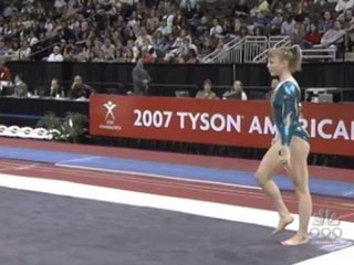Daria Joura - Floor Exercise - 2007 Tyson American Cup