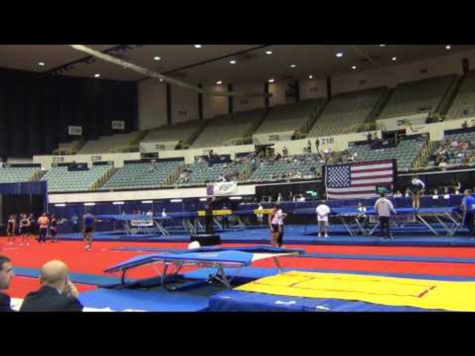 Alex Renkert - Double Mini 1 - 2012 U.S. T&T Elite Championships - Senior Prelims