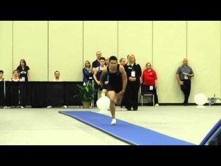 Noah Orr - Double Mini Finals Pass 1 - 2014 USA Gymnastics Championships