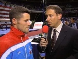 Blaine Wilson - Interview - 2002 U.S Gymnastics Championships - Men - Day 2