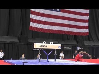 Marvin Kimble - Pommel Horse - 2014 P&G Championships - Sr. Men Day 1