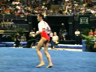 Zheng Gu - Floor Exercise - 2004 Pacific Alliance Gymnastics Championships