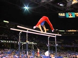 Paul Hamm - Parallel Bars - 2002 U.S Gymnasitcs Championships - Men - Day 2