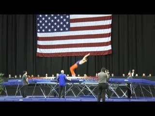 Mitch Dewey - Trampoline Finals - 2014 USA Gymnastics Championships