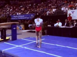 Lin Xia - Vault - 2004 Pacific Alliance Gymnastics Championships